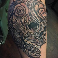 Photo taken at Triple Diamond Tattoo by Shannon M. on 2/3/2016