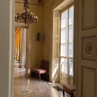 Photo taken at Villa e Collezione Panza by Nouf A. on 8/31/2022