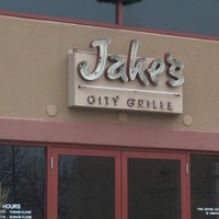Photo taken at Jake&amp;#39;s City Grille by Jennifer M. on 12/7/2012