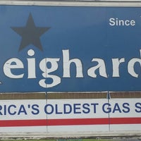 Photo taken at Reighard&#39;s America&#39;s Oldest Gas Station by Jessica C. on 6/25/2014