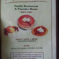Photo taken at Nicky&amp;#39;s Family Restaurant &amp;amp; Pancake House by Usda W. on 10/3/2012