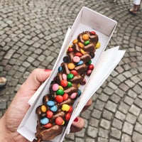 Photo taken at Go.fre | Belgian Waffles on a Stick by Emilie on 7/15/2017