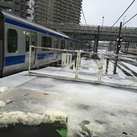 Photo taken at Matsudo Station by 縦グリ on 1/17/2016