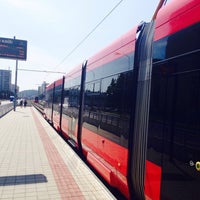 Photo taken at Pri kríži (tram, bus) by Jakub on 7/29/2018