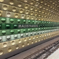 Photo taken at Metro =A= Malostranská by Jakub on 4/21/2024