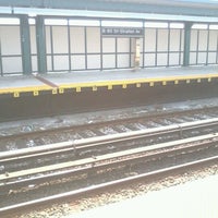 Photo taken at MTA Subway - Beach 60th St (A) by Harlem’s H. on 9/17/2012