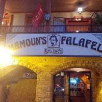 Das Foto wurde bei Mamoun&amp;#39;s Falafel von Jorge C. am 10/12/2012 aufgenommen