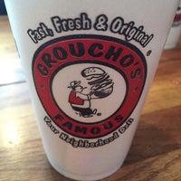 Photo taken at Groucho&amp;#39;s Deli of Charleston by Mitchell S. on 1/24/2016