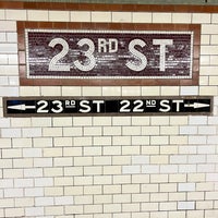 Photo taken at MTA Subway - 23rd St (6) by Mitchell S. on 11/15/2023