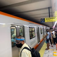 Photo taken at Metro Pino Suárez (Líneas 1 y 2) by Mitchell S. on 5/29/2021