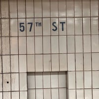 Photo taken at MTA Subway - 57th St (F) by Mitchell S. on 5/1/2024