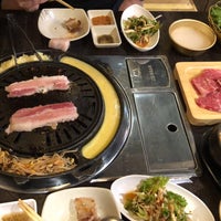Photo taken at Mapo Korean BBQ Restaurant 마포상회 by Shirley C. on 4/21/2018