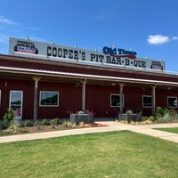 Photo taken at Cooper&amp;#39;s Old Time Pit Bar-B-Que by Michael M. on 9/23/2023