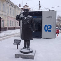 Photo taken at Памятник Николаю Платоновичу Путинцеву by Никола Г. on 12/10/2015
