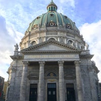 Photo taken at Frederik´s Church (The Marble Church) by Andrej G. on 10/28/2016