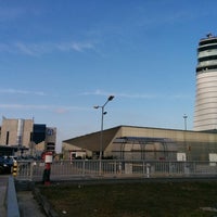 Photo taken at Schwechat by Foďo L. on 2/6/2015