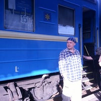 Photo taken at Поезд №28 Киев – Севастополь by Andrew O. on 5/3/2013