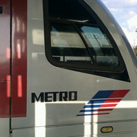 Photo taken at METRORail Reliant Park Station by Andrew R. on 10/14/2012