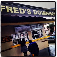 Photo taken at Fred&amp;#39;s Downhome Burgers by Logan D. on 12/3/2013