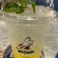 Photo taken at Moomin Café by JK on 6/30/2018