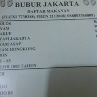 Review Bubur Jakarta 88