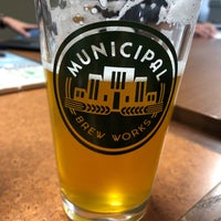 Photo taken at Municipal Brew Works by Aaron H. on 4/25/2021