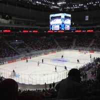Photo taken at Bolshoy Ice Dome by Cергей И. on 4/26/2013