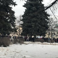 Photo taken at Сквер Антоновой by Yulia P. on 4/1/2018