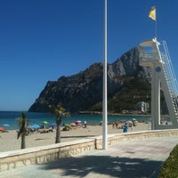 Photo taken at Paseo Marítimo de Calpe by Isaac S. on 6/13/2013