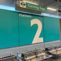 Photo taken at Canning Town London Underground and DLR Station by Yi C. on 10/26/2022