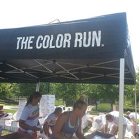 Photo taken at The Color Run by Libby N. on 7/19/2013