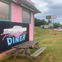 Photo taken at The Pink Cadillac Diner by L U. on 5/28/2021