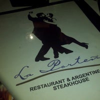 Photo taken at La Porteña Restaurant by Joan R. on 3/2/2013