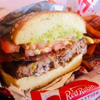 Photo taken at Red Robin Gourmet Burgers and Brews by Frances A. on 5/27/2019