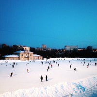 Photo taken at Каток Динамо by Иван Ч. on 1/31/2015
