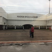 Photo taken at Ж/Д Вокзал Ростов-Ярославский by Ilya S. on 9/29/2019