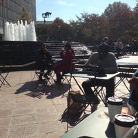 Photo taken at Woodruff Park Reading Room by Daniel on 11/16/2012