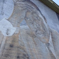 Photo taken at Martin Luther King Mural by Terri N. on 3/23/2014