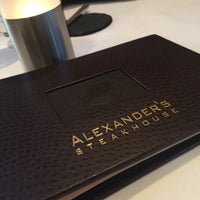 Photo taken at Alexander&amp;#39;s Steakhouse by Jill S. on 6/5/2015