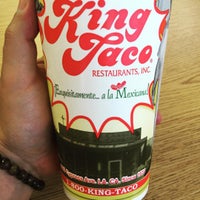 Photo taken at King Taco Restaurant by Alex D. on 4/23/2016