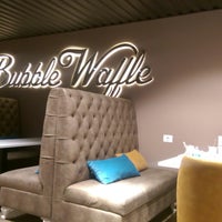 Photo taken at Bubble Waffle Cafe by Aisel on 8/18/2018