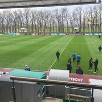 Photo taken at Стадион Академии ФК «Краснодар» by Jurа . on 4/13/2019