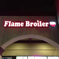 Photo taken at The Flame Broiler by Evan T. on 1/28/2013