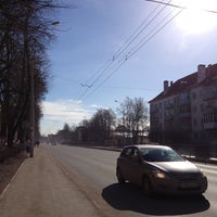 Photo taken at Советский проспект by Helena T. on 3/2/2013