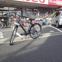 Photo taken at Cycle Base Asahi by Hirotaka T. on 11/25/2012