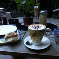 Photo taken at Prospero&amp;#39;s Books &amp;amp; Caliban&amp;#39;s Coffee by Titus L. on 4/14/2013