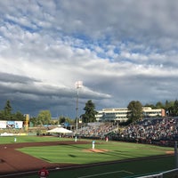 Photo taken at Everett Memorial Stadium by Minhjamin H. on 7/7/2018