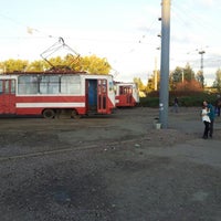 Photo taken at Трамвайная к/ст «Северная верфь» by Sergey V. on 10/6/2012