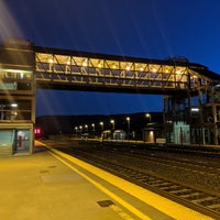 Photo taken at Bayshore Caltrain Station by Mike P. on 4/10/2019