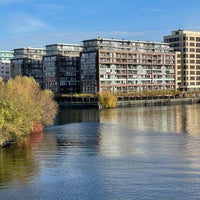 Photo taken at Röntgenbrücke by Andre W. on 11/15/2020